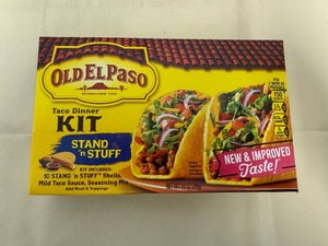10x 10 Old El Paso Stand & Stuff Taco Dinner Kit