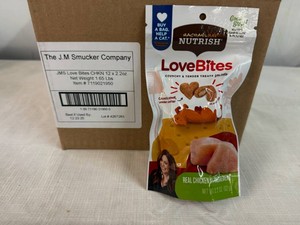 3x12x 2.2oz Nutrish Loves Bites-Cat Treats
