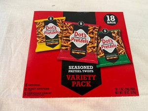SSS. 18 bags Variety Pack Dots Pretzels