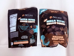 DD. 3x Mega Bite Cookie Dough-Massive Eruption Chocolate Lava