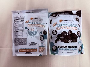 DD. 3x Mega Bite Cookie Dough-Black Beauty Chocolate Cocoa