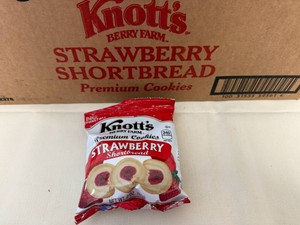 30x 2oz Knotts Strawberry Shortbread Cookies