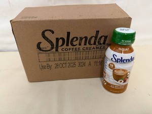 12x 8oz Bottles Splenda Creamer-Hazelnut