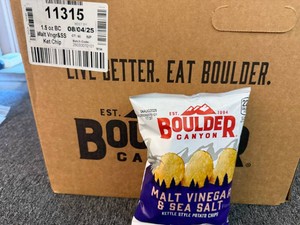 55ct Boulder Canyon Malt Vinegar & Sea Salt