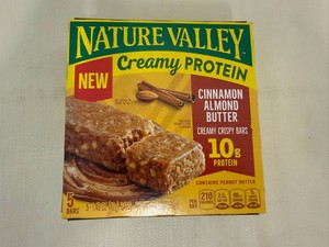 6x 5bars Nature Valley Creamy Protein-Cinnamon Almond Butter