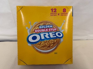 12x 8 Cookies Golden Double Stuffed
