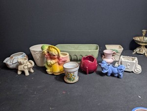 Ceramic Planter & Vase Mixed Lot