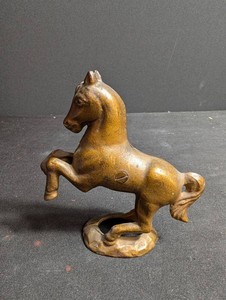 Cast Iron Horse Figurine