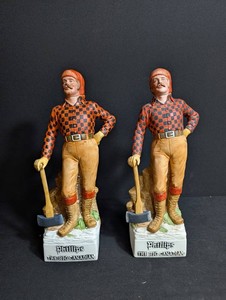 Phillips the Big Canadian Figurine Pair (Lot of 2)