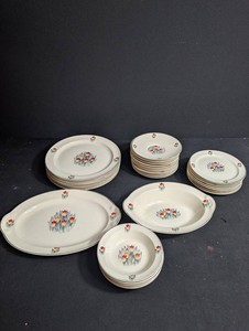 Vintage Taylor Smith & Taylor Tulip Dinnerware Mixed Lot
