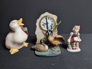 Ceramic Figural Table Decor Trio