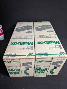 Mailboxes Model ST10 Silver (Lot of 2)