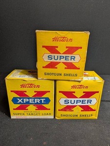 Western Shotgun Shell Boxes (Lot of 4)