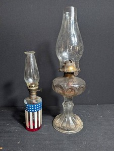 Antique Oil Lamps (Lot of 2)