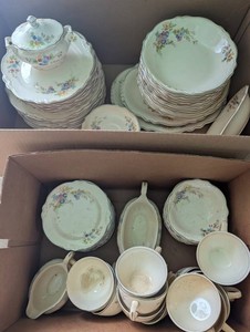 Homer Laughlin Virginia Rose Dinnerware Mixed Lot