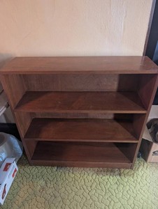 Wooden Bookcase 36 X 11 X 37 in