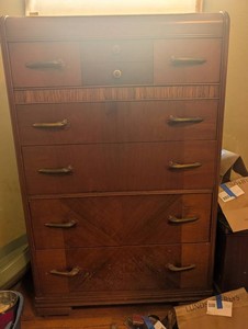 Mid-Century Dresser With Inlay Detail