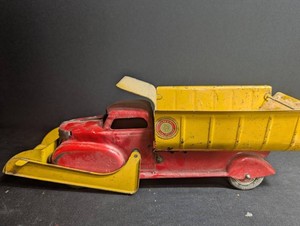 Vintage Lumar Contractors Toy Dump Truck