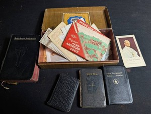 Vintage Catholic Prayer Booklets & Cards Mixed Lot