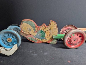 Vintage Twin Hill Brass Co Duck Toy Made in USA
