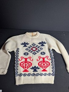 Vintage Aeroflite Acrylic Sweater Size 34