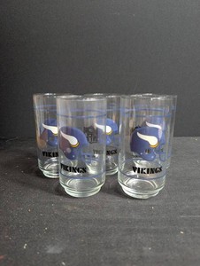 Minnesota Vikings Glass Set (Lot of 5)