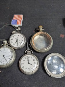 Vintage Pocket Watch Assortment (Lot of 5)