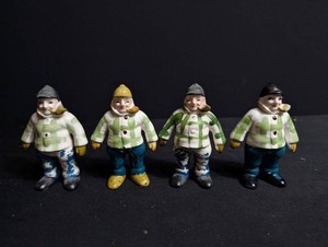 Vintage Japanese Ceramic Figurines (Lot of 4)