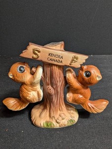 Kenora Canada Squirrel Salt & Pepper Shakers