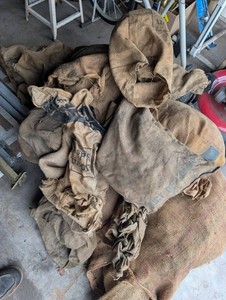 Assorted Burlap Sacks