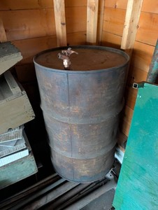 Metal Barrel Drum With Spigot