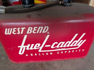 Vintage West Bend Fuel-Caddy 6 Gallon