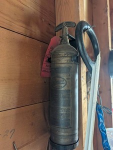 Vintage Pyrene Fire Extinguisher
