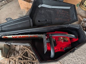 Vintage Homelite Super 2 Chainsaw With Case