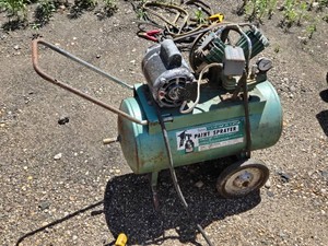 Sears Paint Sprayer Air Compressor with Doerr Motor