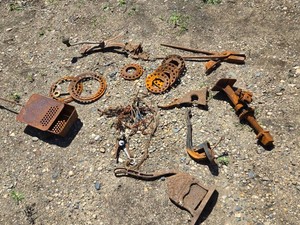 Rusty Vintage Items
