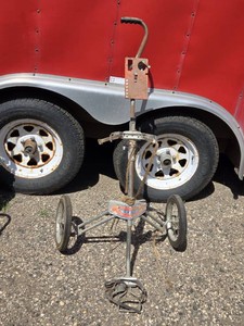 Vintage Travois Golf Cart