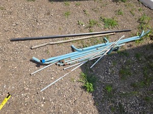 Assorted Metal Pipes and Tubing