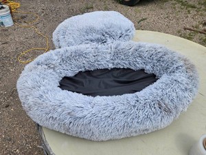 BarkBox Fluffy Pet Bed Set