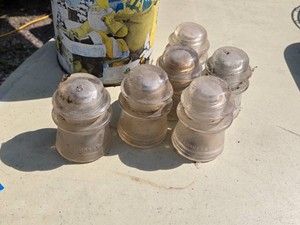 Clear Glass Insulators