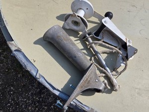 AC 5150 Anchor Holder Set and Sailboat Winch Accessories Lot