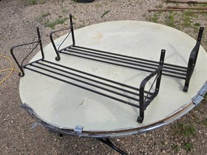 Metal Wall-Mounted Shelves