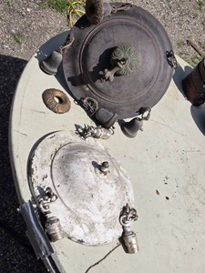 Vintage Metal Ceiling Light Fixtures