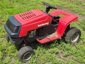 Yard Machines Riding Lawn Mower Chassis, No Deck - Parts or Repair