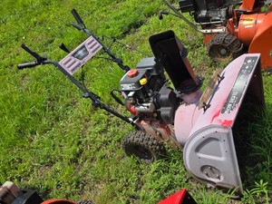 Snow Devil 24 Two-Stage Snow Blower  - Parts or Repair, Has Compression