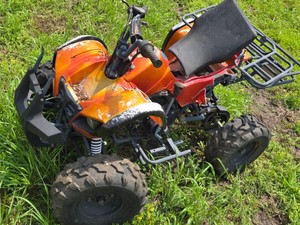 Smaller Orange ATV  - Parts or Repair, Unknown Condition or Whats Necessary to get running