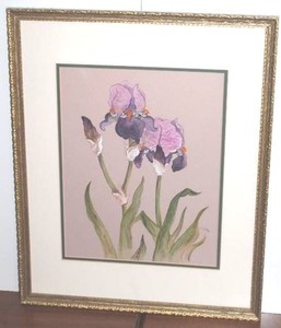 Judy Geer Linney Iris Floral Art