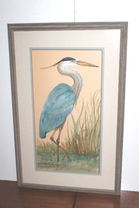 Judy Geer Linney Heron Painting