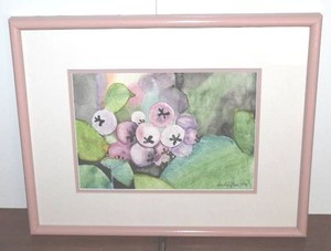 Sandra Geer Berry Watercolor Painting