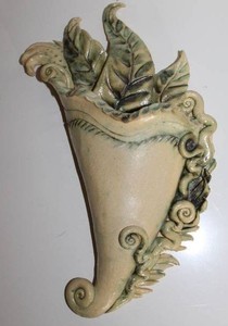 Judy Geer Linney Wall Pocket Sculpture